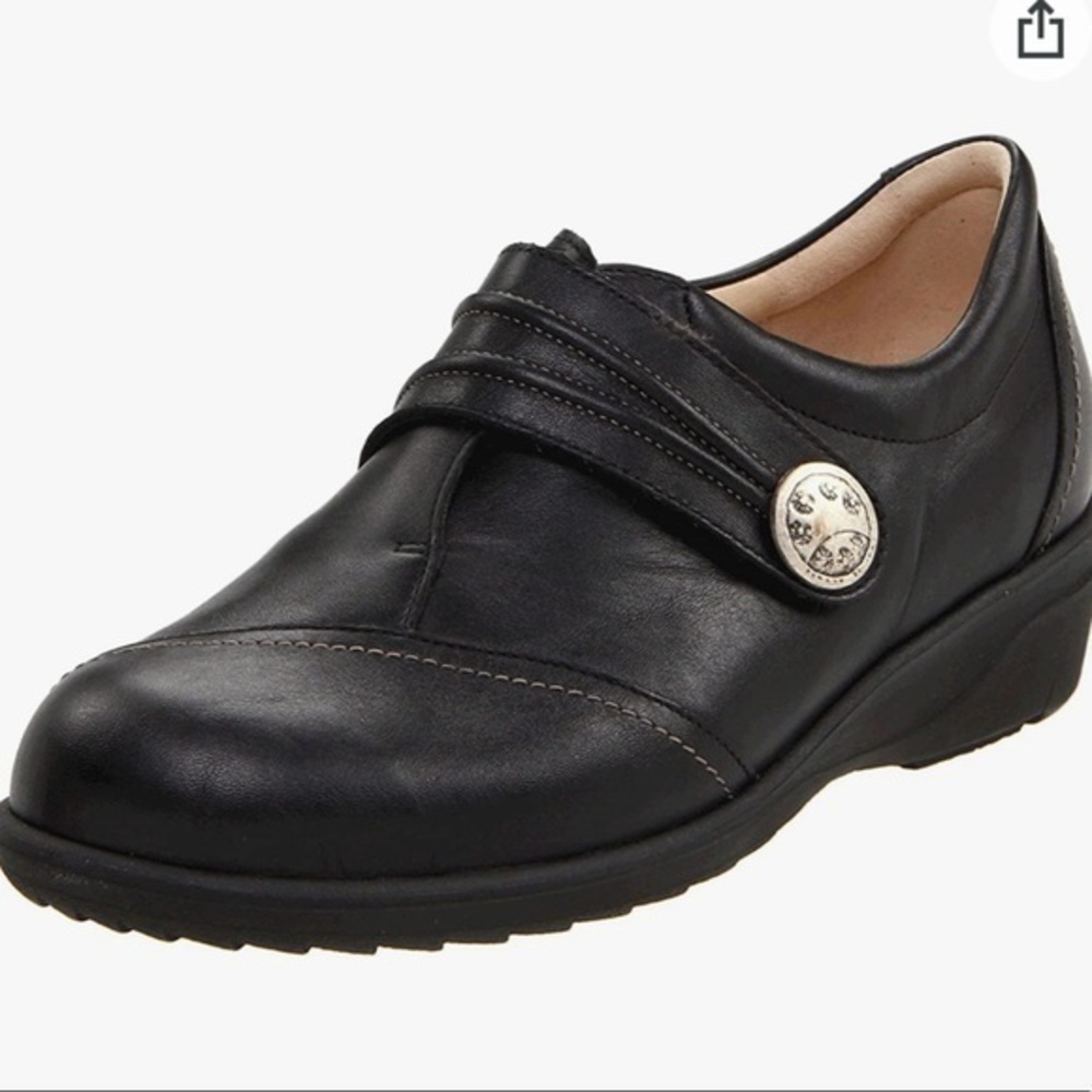 Finn Comfort Galway Black shoes size 6UK/8US